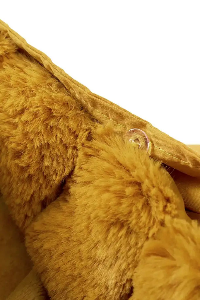 The warm fashion jacket with a cosy plush lining - Perfect for chilly days-DESTINY