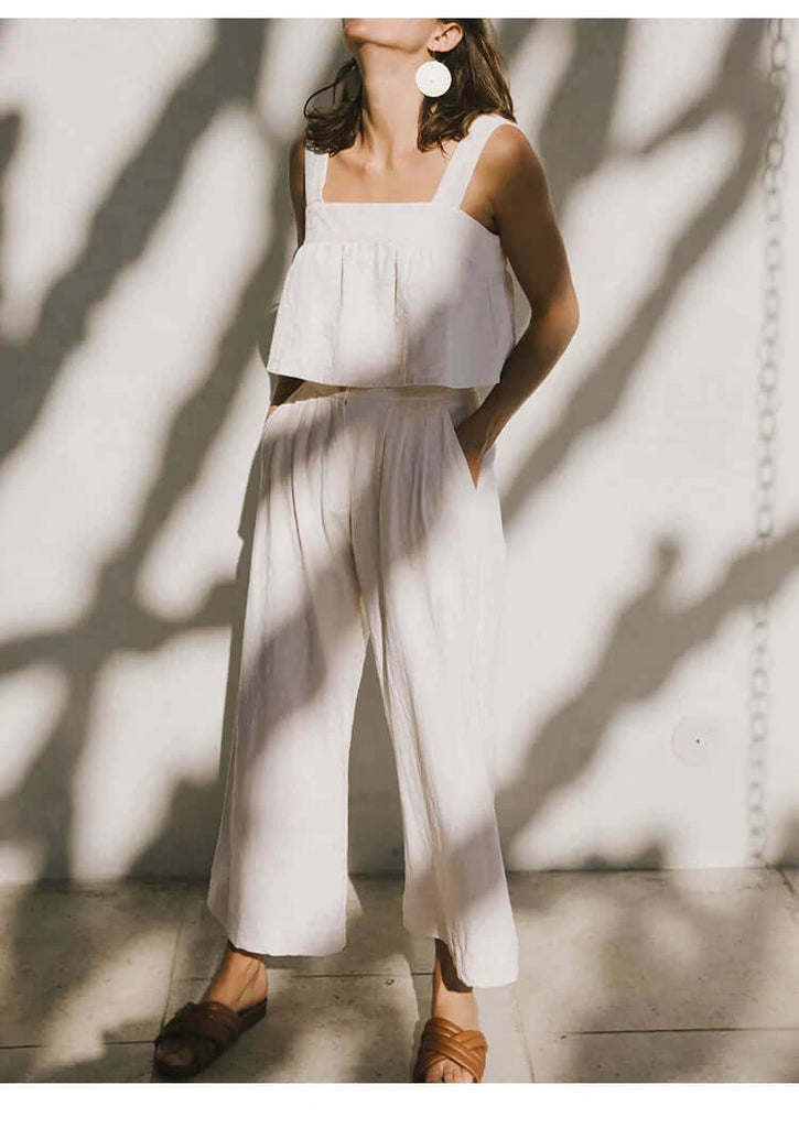 Chic Ruffle 2 piecs Set-DESTINY