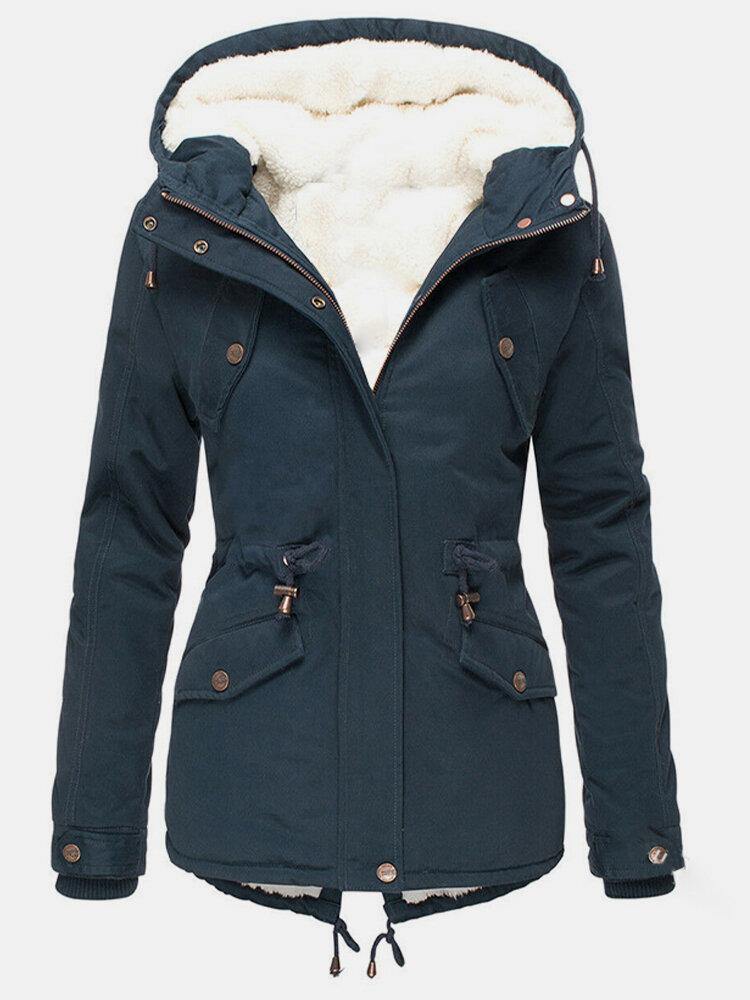 Winter coat with soft hood - Trendy fashion for any season-DESTINY