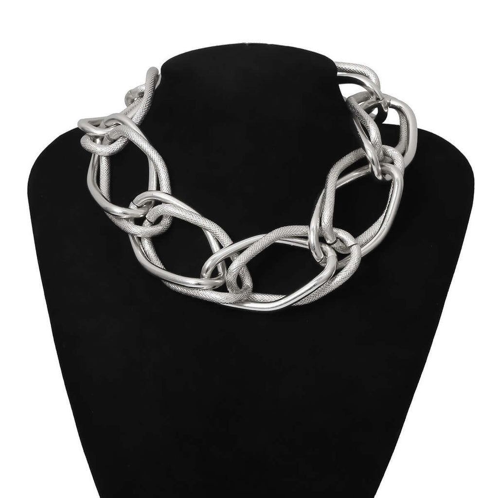 Fashion thick chain necklace-DESTINY
