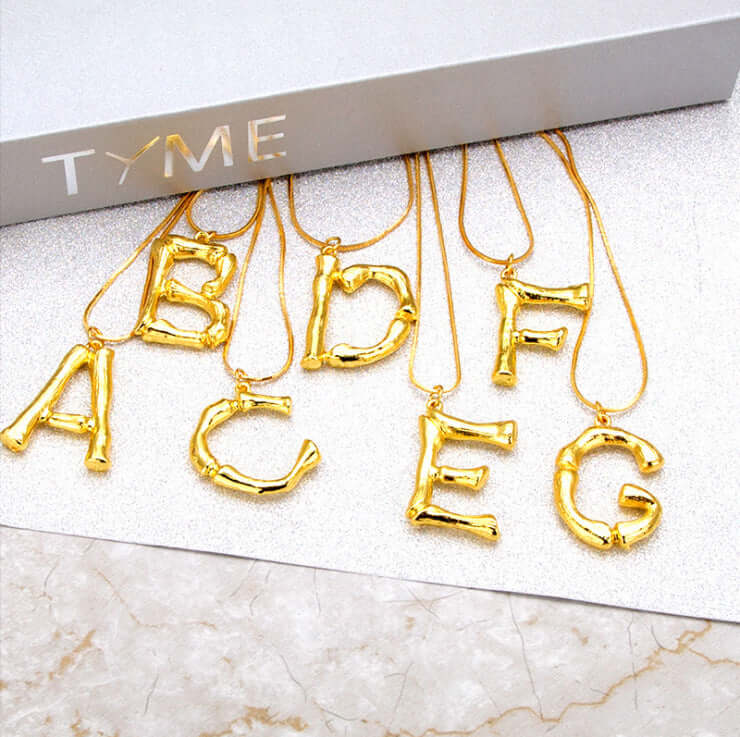 Fashion 26 letter necklace-DESTINY