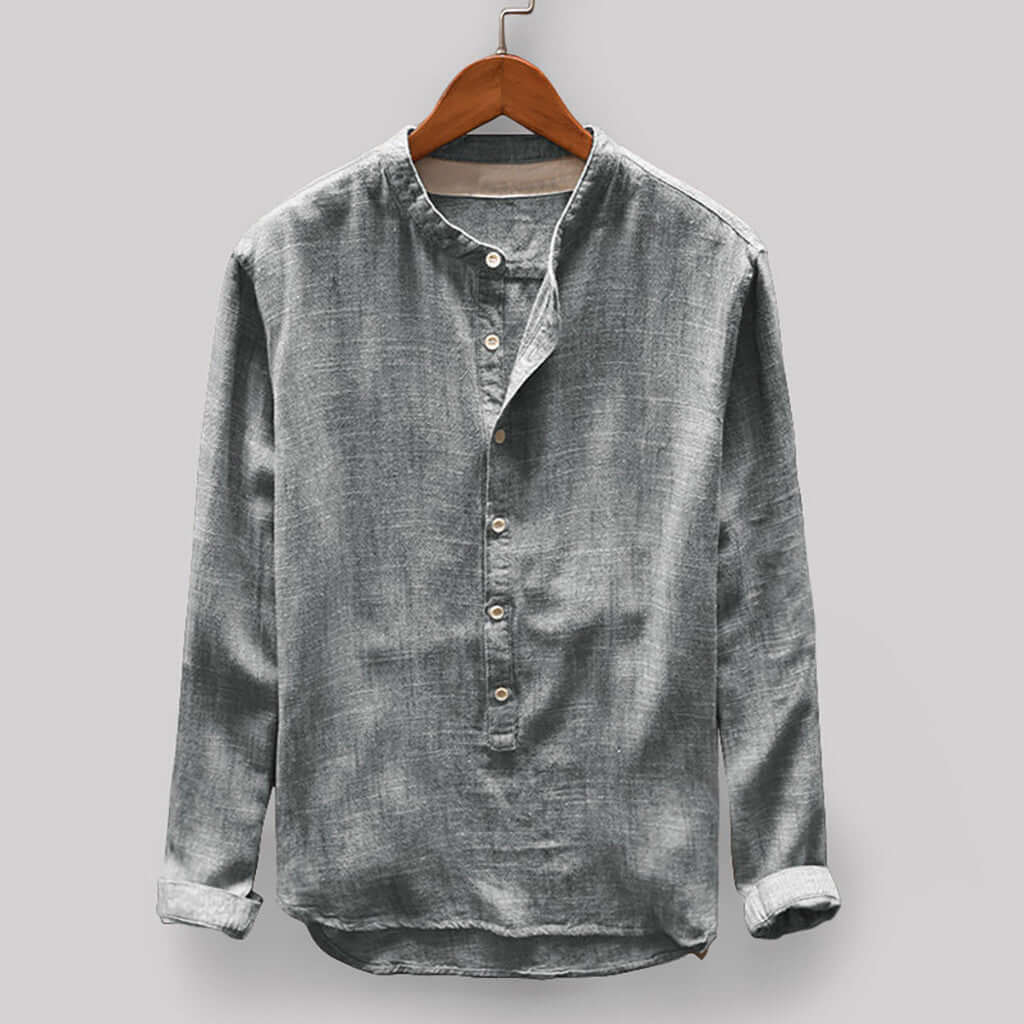 GABIN - Men's cotton shirt-DESTINY