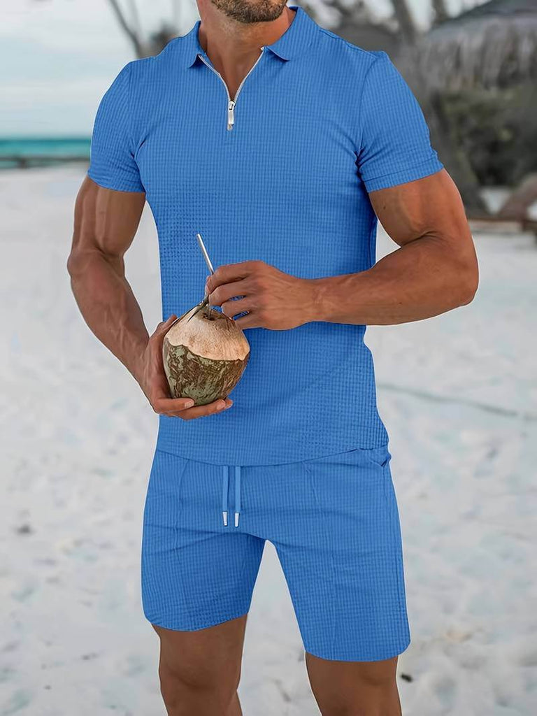 Benjamin – 2 piece holiday outfit set for men-DESTINY