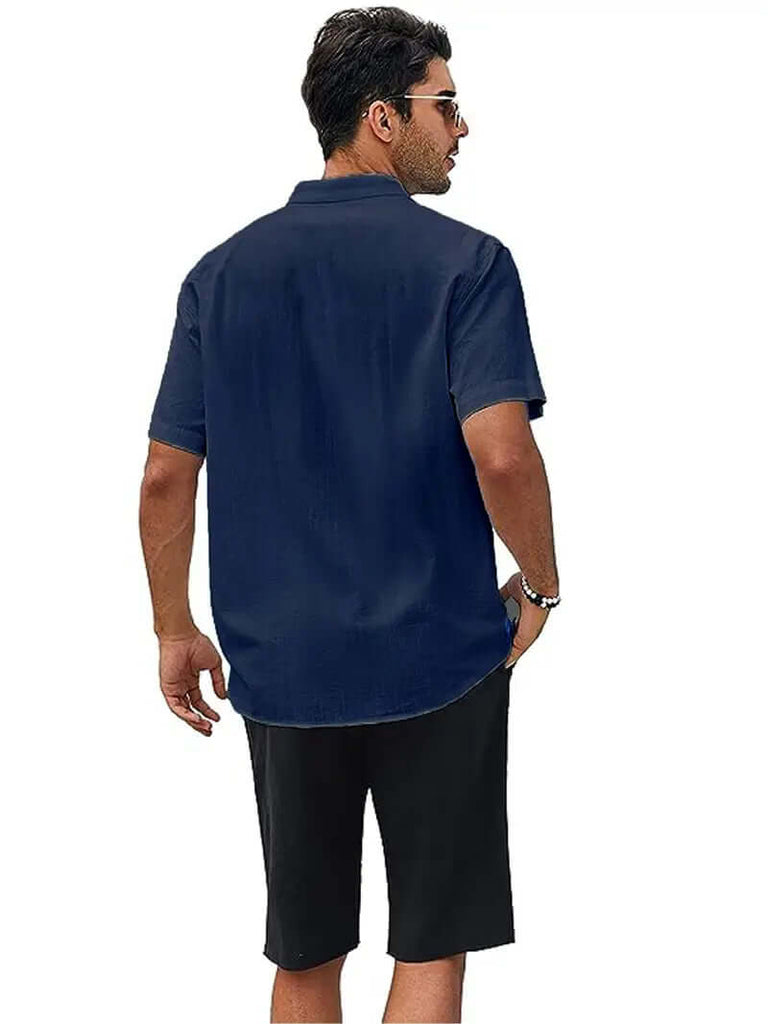 James – stylish short-sleeved shirt for men-DESTINY