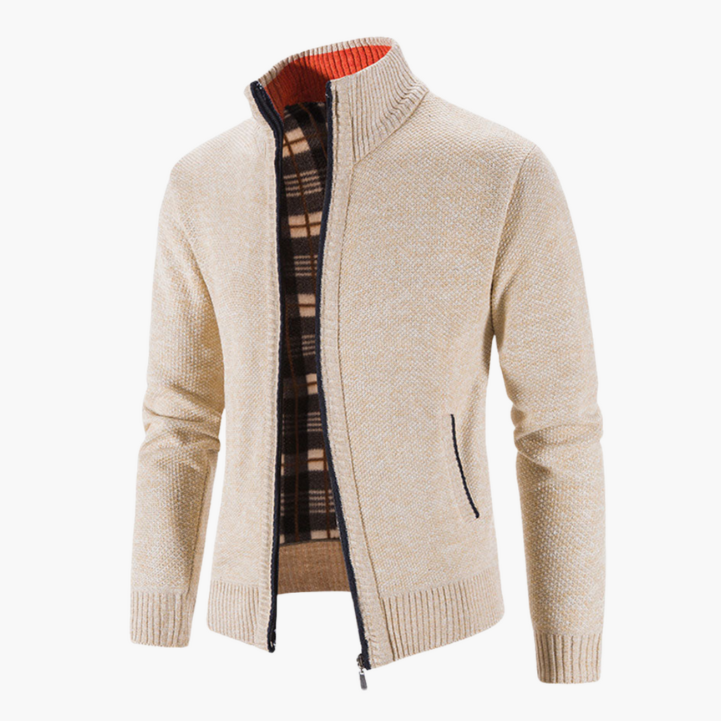 JESSE - MAN'S ZIP UP SWEATER-DESTINY