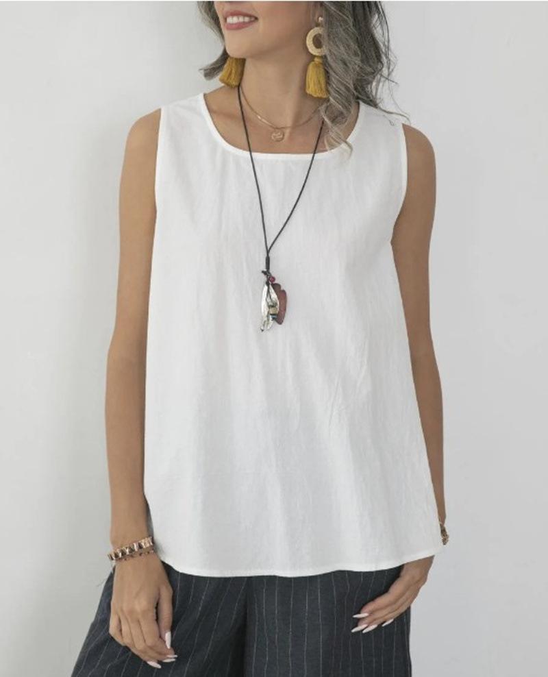 Casual Minimalism A-Line Top-DESTINY