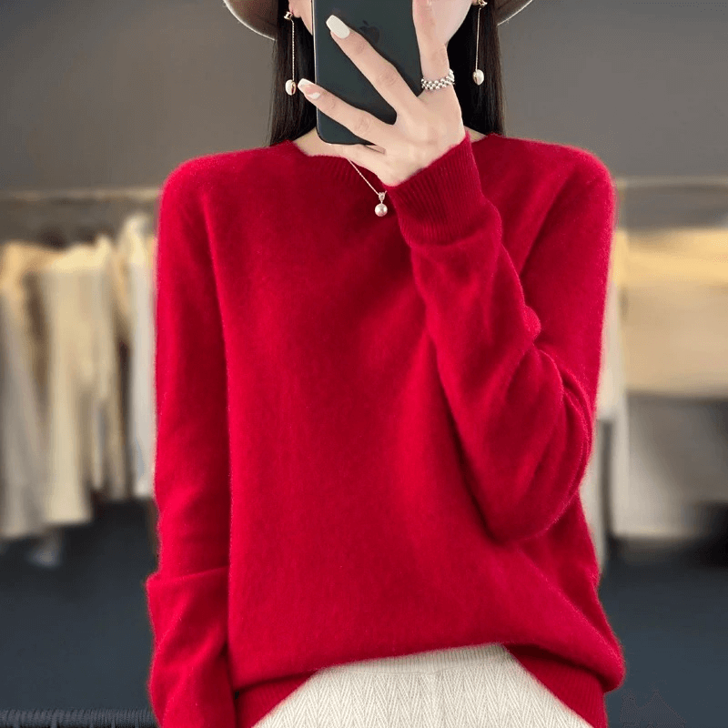 Stylish Cashmere-like Women's Sweater-DESTINY