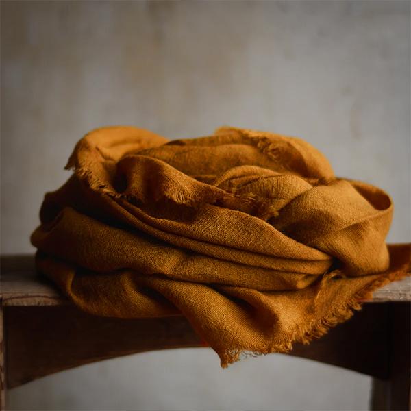 Soft Linen Texture Scarf-DESTINY