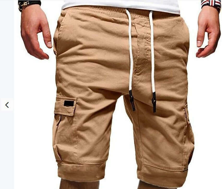 Demetrius - Summer Men's Loose Cargo Shorts-DESTINY