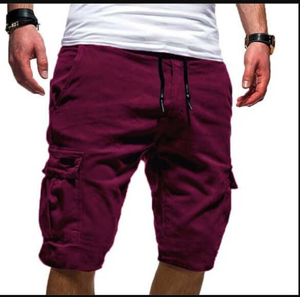 Demetrius - Summer Men's Loose Cargo Shorts-DESTINY
