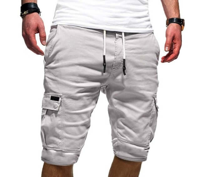 Demetrius - Summer Men's Loose Cargo Shorts-DESTINY