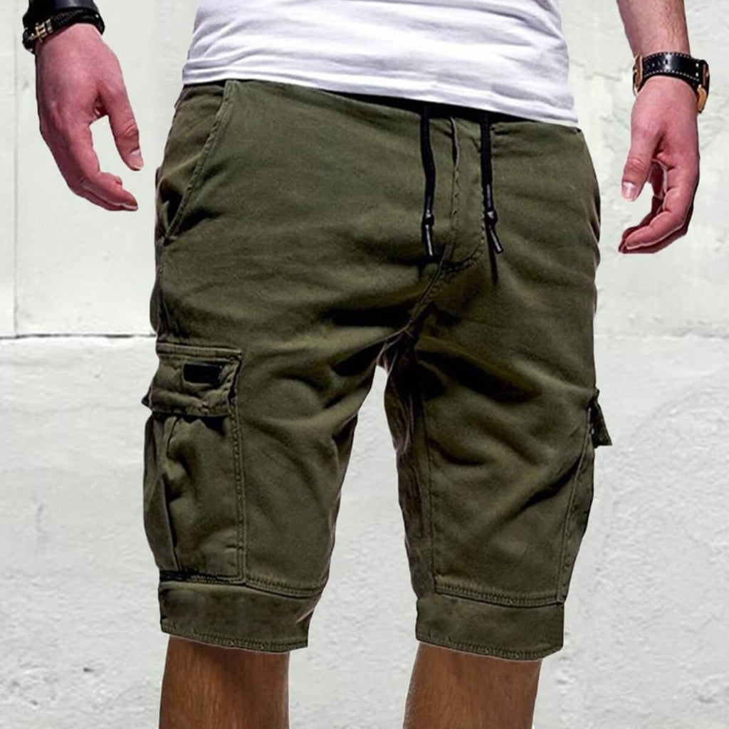 Demetrius - Summer Men's Loose Cargo Shorts-DESTINY