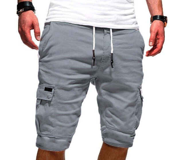 Demetrius - Summer Men's Loose Cargo Shorts-DESTINY