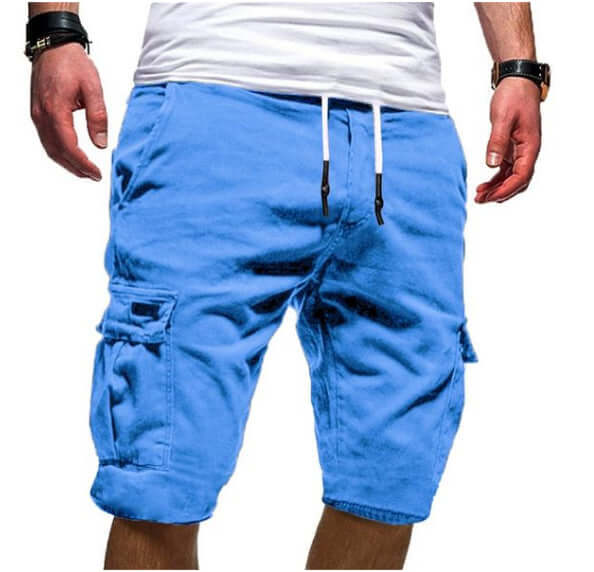 Demetrius - Summer Men's Loose Cargo Shorts-DESTINY