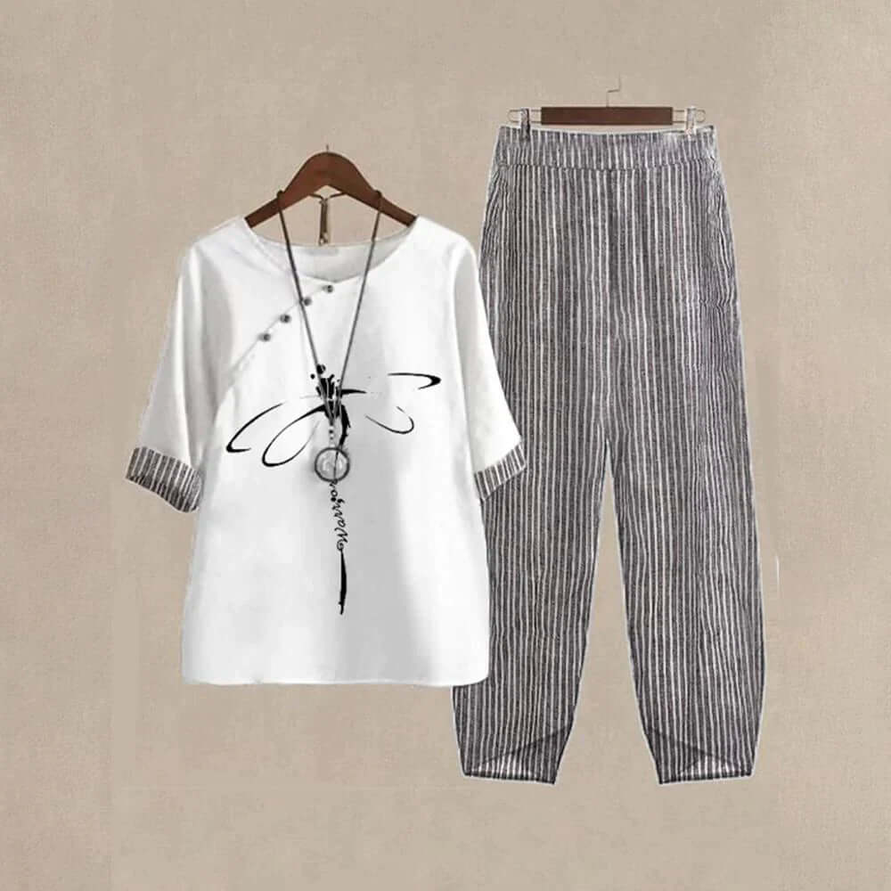 Julia | Fashionable two-piece set-DESTINY