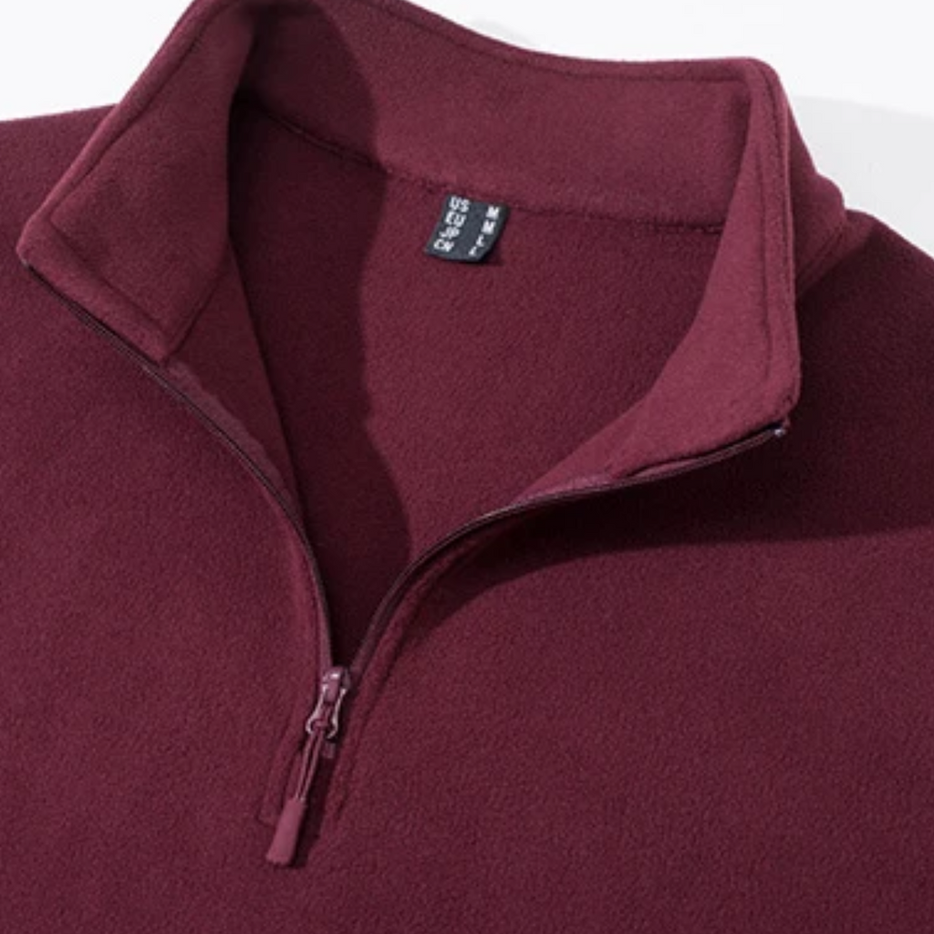 Comfortable jacket with a short zip, ideal for activities, fleece - High-quality craftsmanship for durability - Lightweight and breathable material-DESTINY