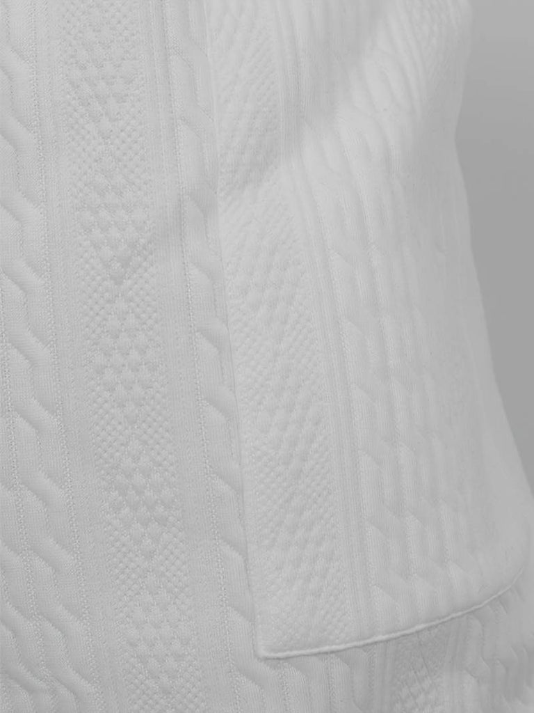 Andrew – set consisting of a comfortable V-neck knitted top and matching shorts-DESTINY