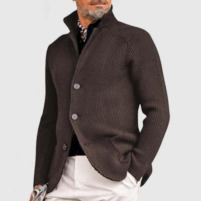 Ramon - Stylish men's cardigan-DESTINY