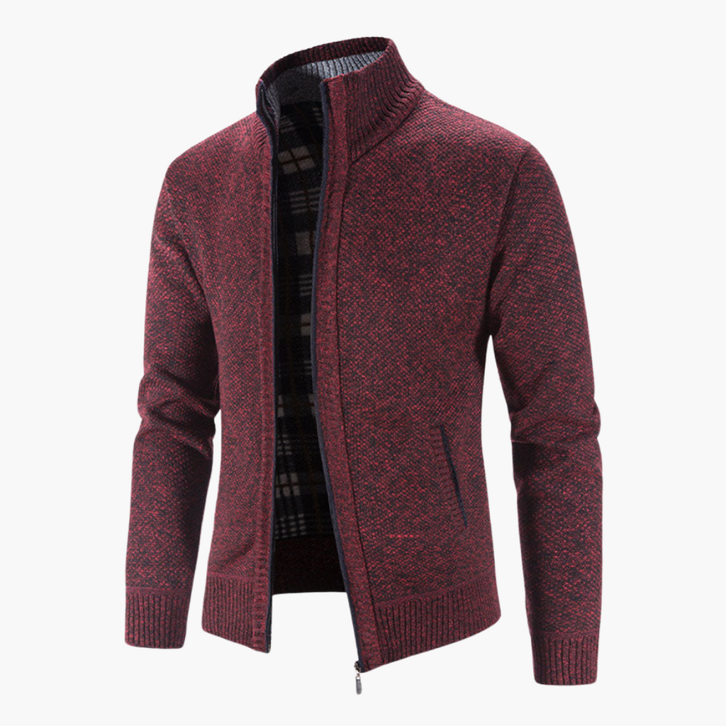 JESSE - MAN'S ZIP UP SWEATER-DESTINY