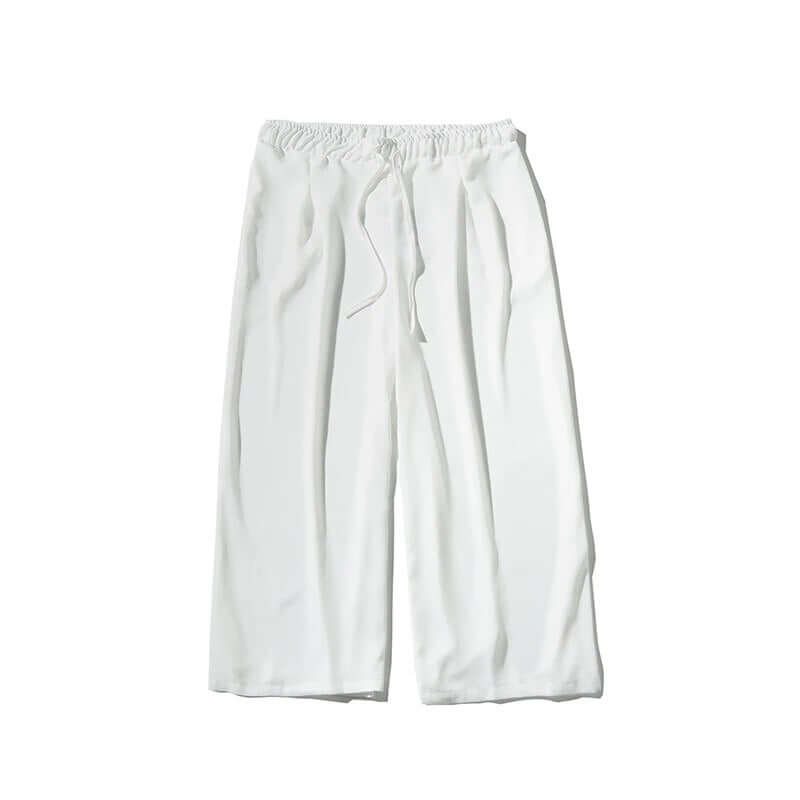 Emile - Summer Thin Wide Leg Trousers-DESTINY