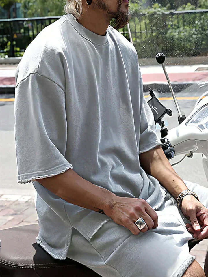 Urban oversize set – trendy cut & high wearing comfort-DESTINY