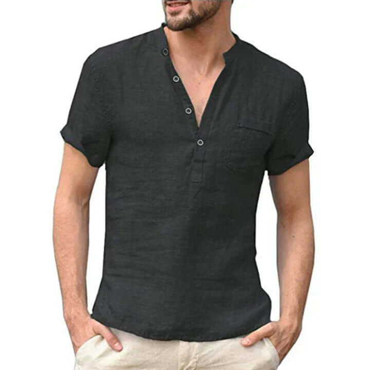 Summery, elegant men's shirt-DESTINY