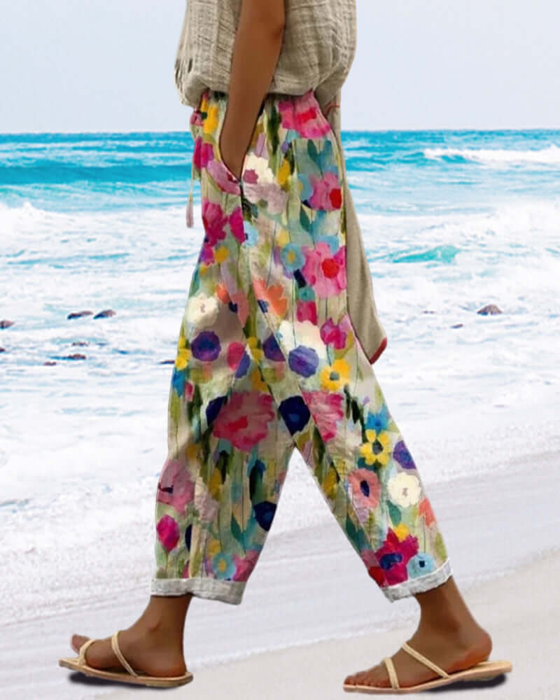 Colourful jogging trousers-DESTINY