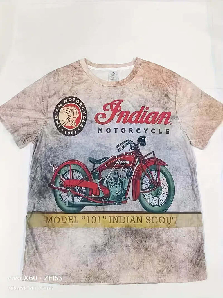 William - retro style graphic t-shirt for men-DESTINY