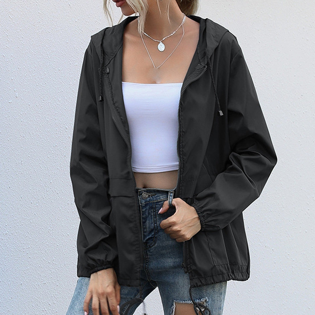 Windproof all-season jacket with hood - Cozy and warm for winter-DESTINY