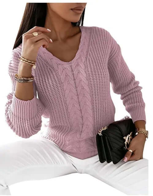 Zahra - V-neck top-DESTINY