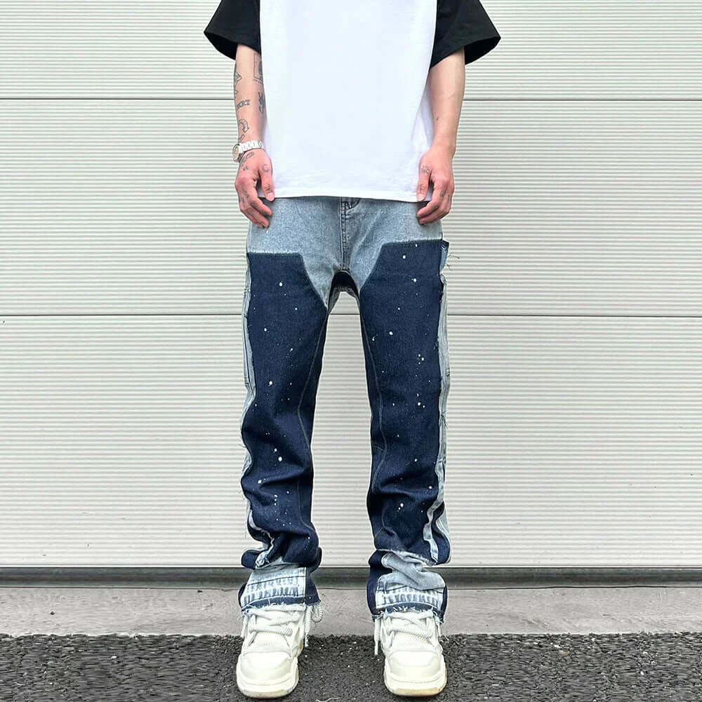 Clark - Graffiti hip-hop jeans-DESTINY