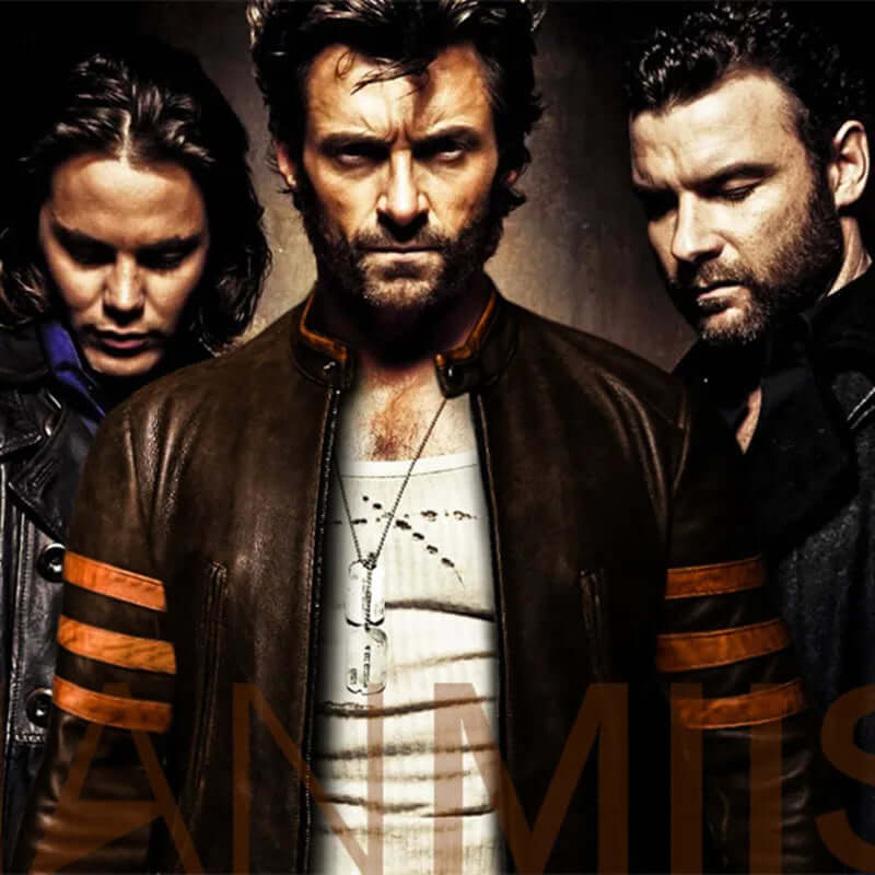 Zip Leather Jacket Wolverine-DESTINY