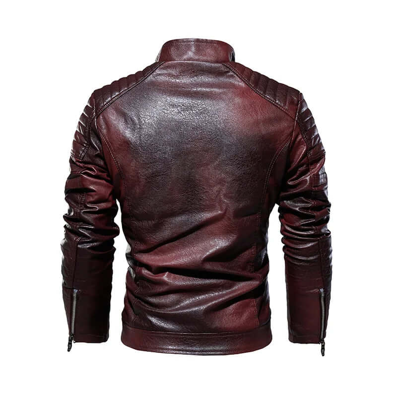 Men's Leather Jacket-DESTINY