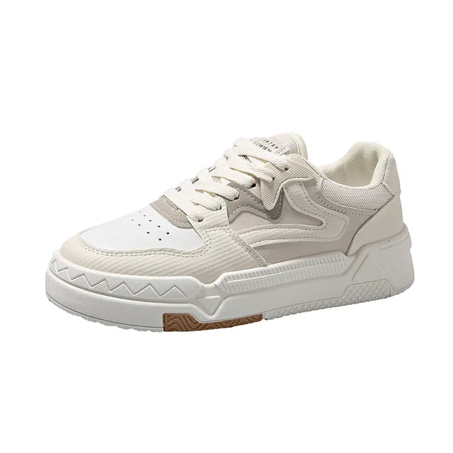 Women's sneaker with raised sole-DESTINY