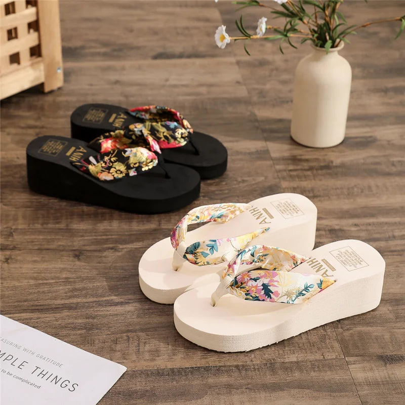 Beach platform sandals-DESTINY