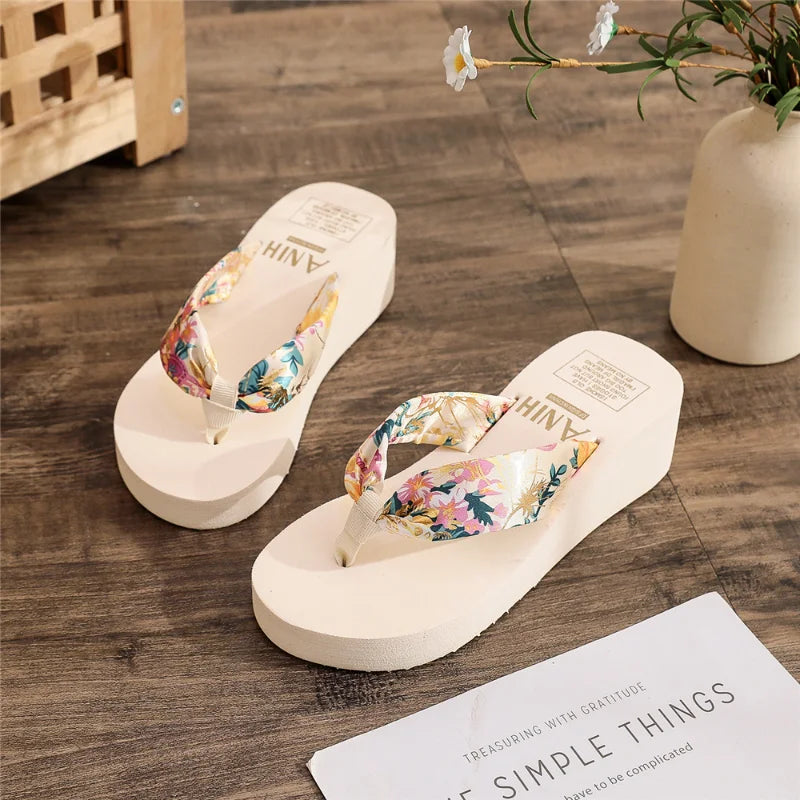 Beach platform sandals-DESTINY