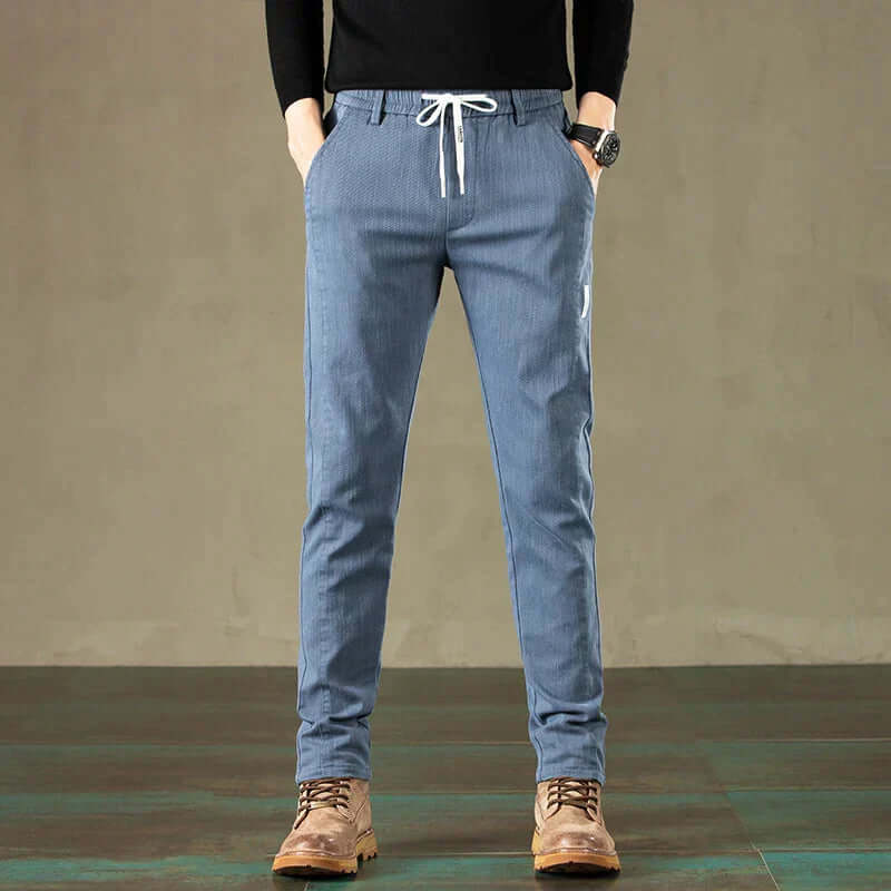 Paskal - Comfortable regular fit trousers-DESTINY