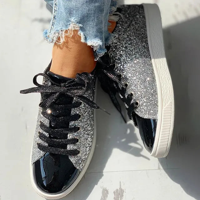 Luxurious casual glitter women's shoe-DESTINY