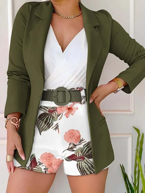 Elara - Stylish blazer set-DESTINY