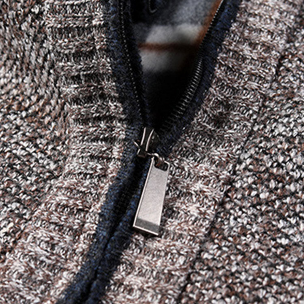 JESSE - MAN'S ZIP UP SWEATER-DESTINY