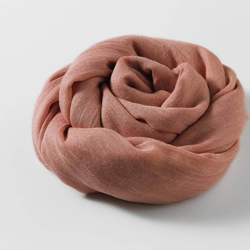 Soft Linen Texture Scarf-DESTINY