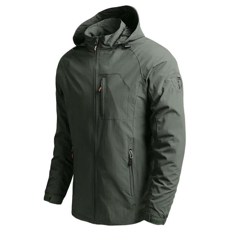 Waterproof Hooded Windbreaker Jacket-DESTINY