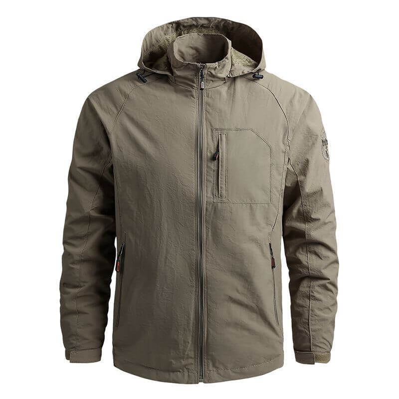 Waterproof Hooded Windbreaker Jacket-DESTINY