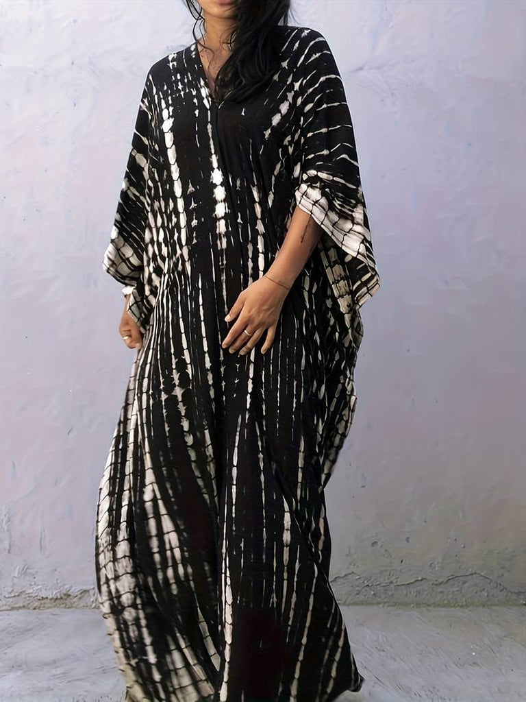 Zayda - Oversized kaftan dress-DESTINY