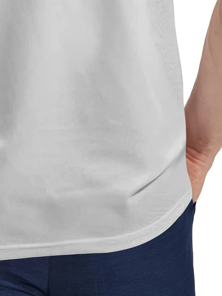 Liam – golf shirt with contrast color print-DESTINY