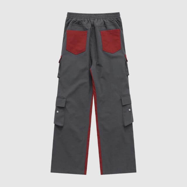 Mason - Utility cargo trousers with adjustable straps-DESTINY