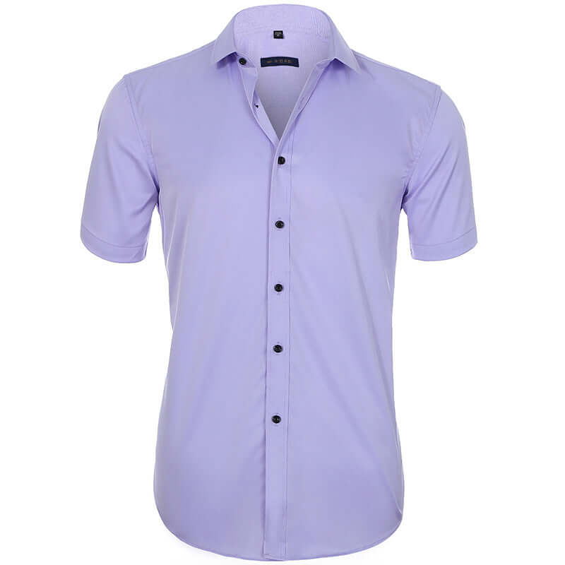 Breathable Elastic Anti-wrinkle Short Sleeve Shirt-DESTINY