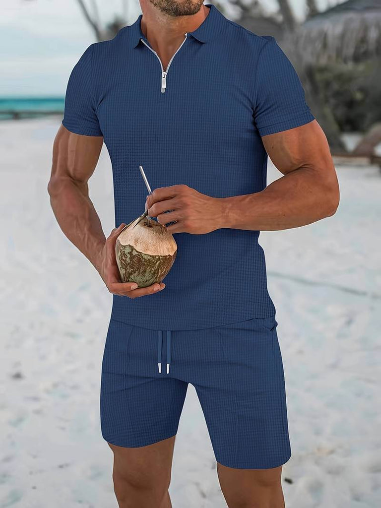 Benjamin – 2 piece holiday outfit set for men-DESTINY
