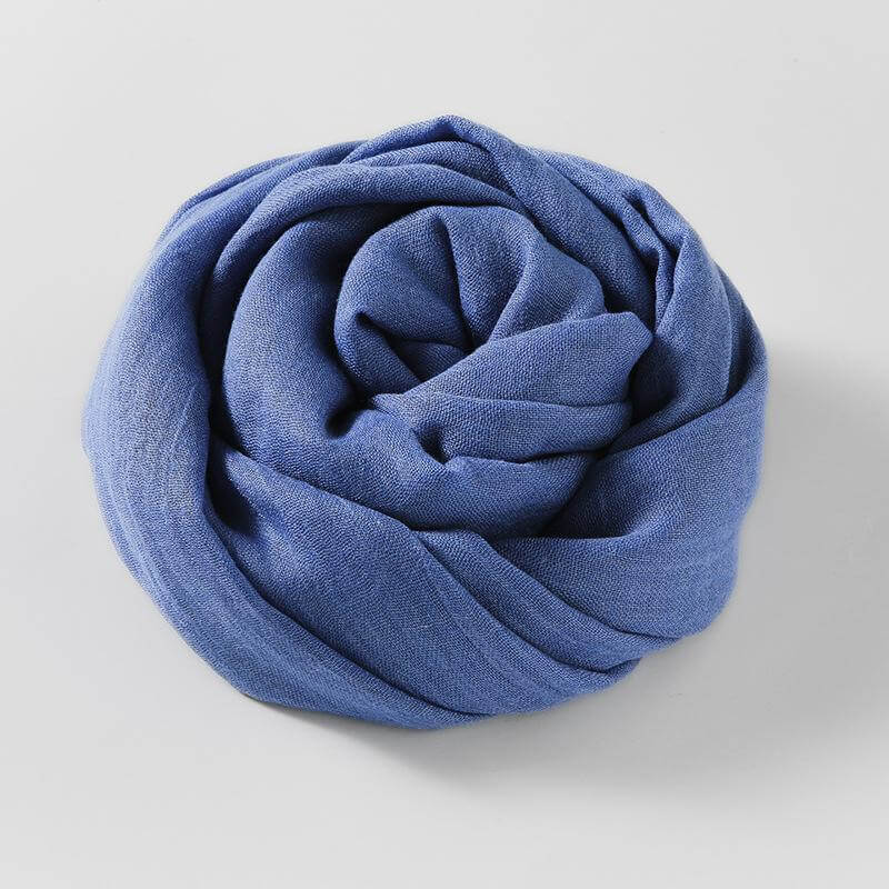 Soft Linen Texture Scarf-DESTINY