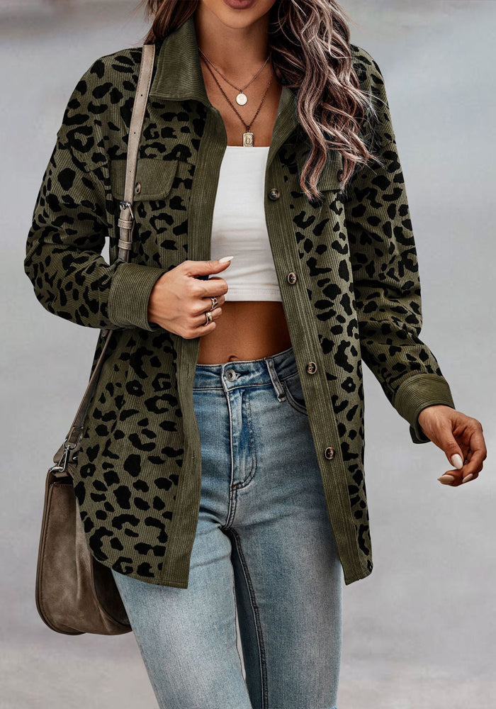 Leopard cardigan - Sophisticated look for any occasion-DESTINY